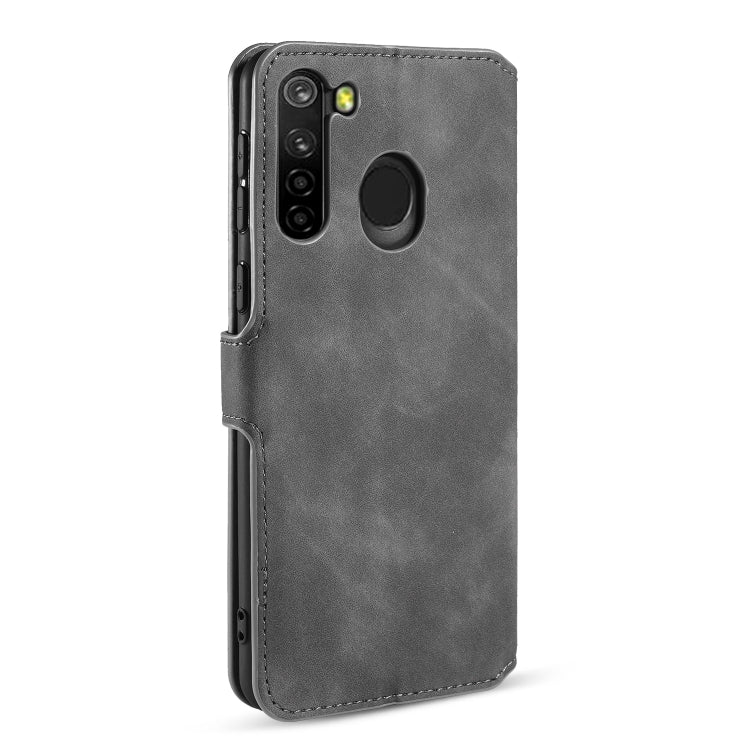 For Samsung Galaxy A21 (EU Version) DG.MING Retro Oil Side Horizontal Flip Case