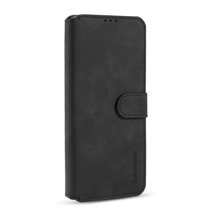 For Xiaomi Redmi 10X 4G / Redmi Note 9 DG.MING Retro Oil Side Horizontal Flip Case