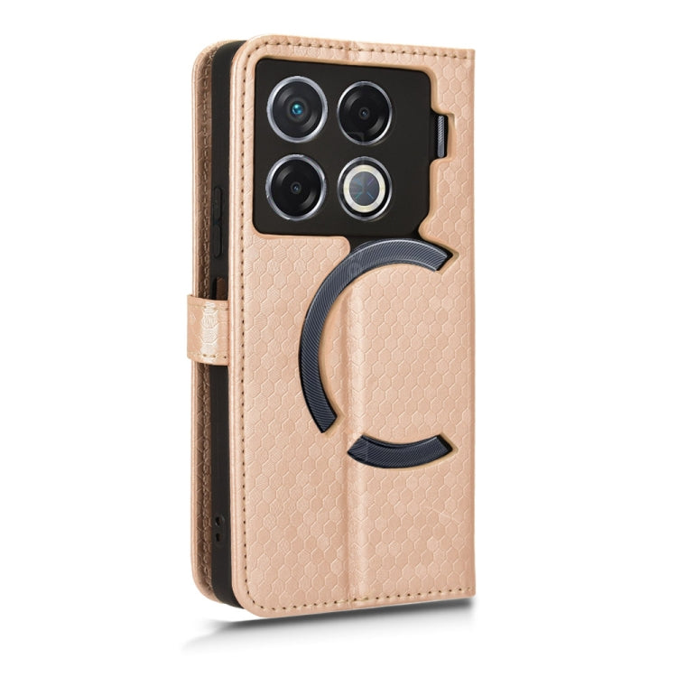 For Infinix GT 20 Pro Honeycomb Dot Texture Leather Phone Case