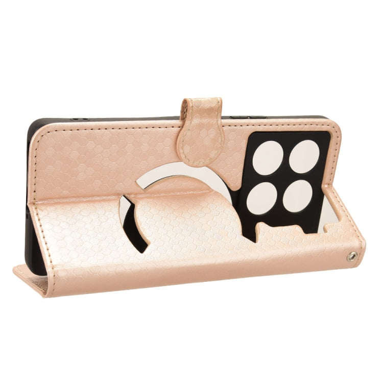 For Infinix GT 20 Pro Honeycomb Dot Texture Leather Phone Case