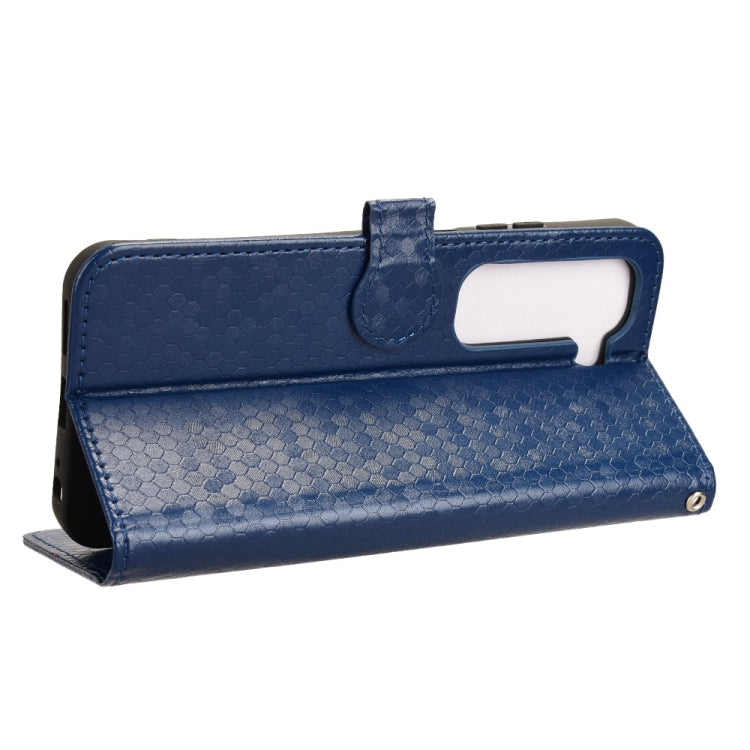 For Infinix Hot 50 5G Honeycomb Dot Texture Leather Phone Case