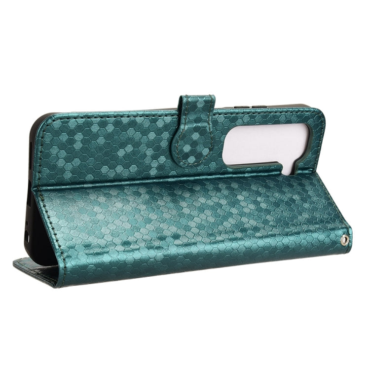 For Infinix Hot 50 5G Honeycomb Dot Texture Leather Phone Case