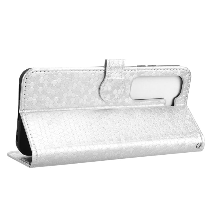 For Infinix Hot 50 5G Honeycomb Dot Texture Leather Phone Case