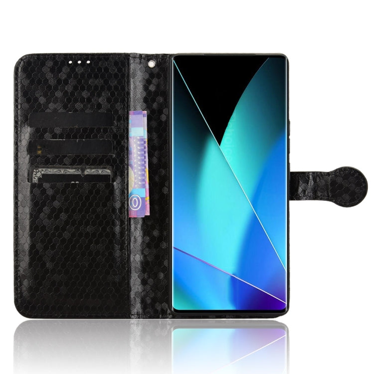 For Infinix Zero 40 4G X6860 Honeycomb Dot Texture Leather Phone Case