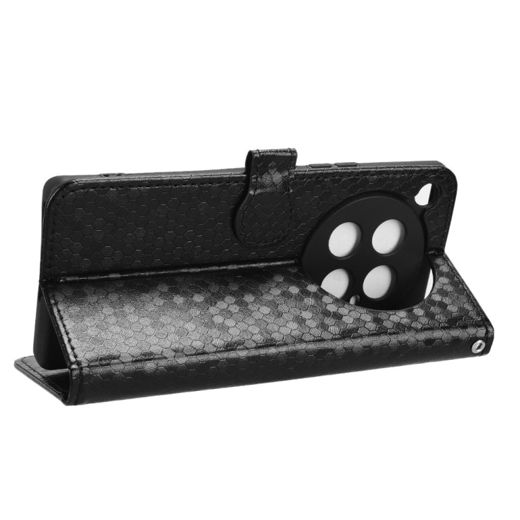 For Infinix Zero 40 4G X6860 Honeycomb Dot Texture Leather Phone Case