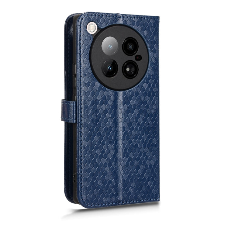 For Infinix Zero 40 4G X6860 Honeycomb Dot Texture Leather Phone Case