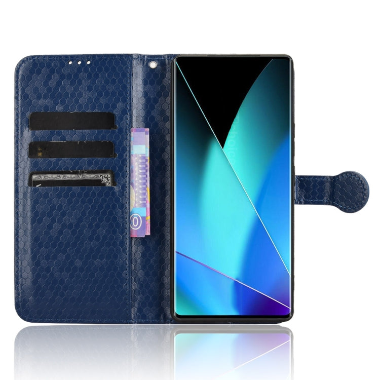 For Infinix Zero 40 4G X6860 Honeycomb Dot Texture Leather Phone Case