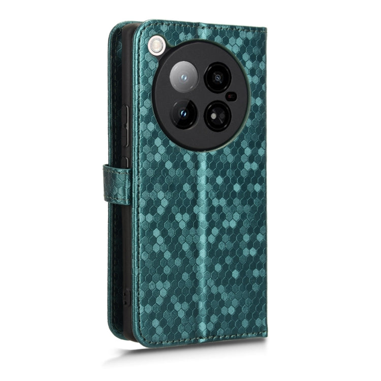 For Infinix Zero 40 4G X6860 Honeycomb Dot Texture Leather Phone Case