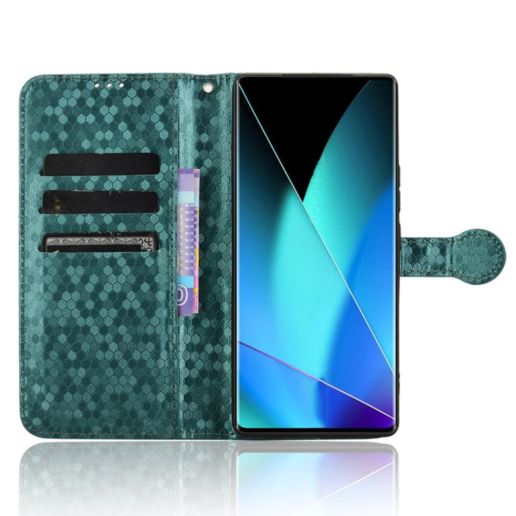 For Infinix Zero 40 4G X6860 Honeycomb Dot Texture Leather Phone Case