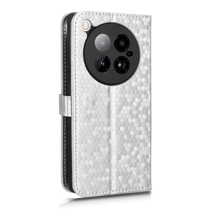 For Infinix Zero 40 4G X6860 Honeycomb Dot Texture Leather Phone Case