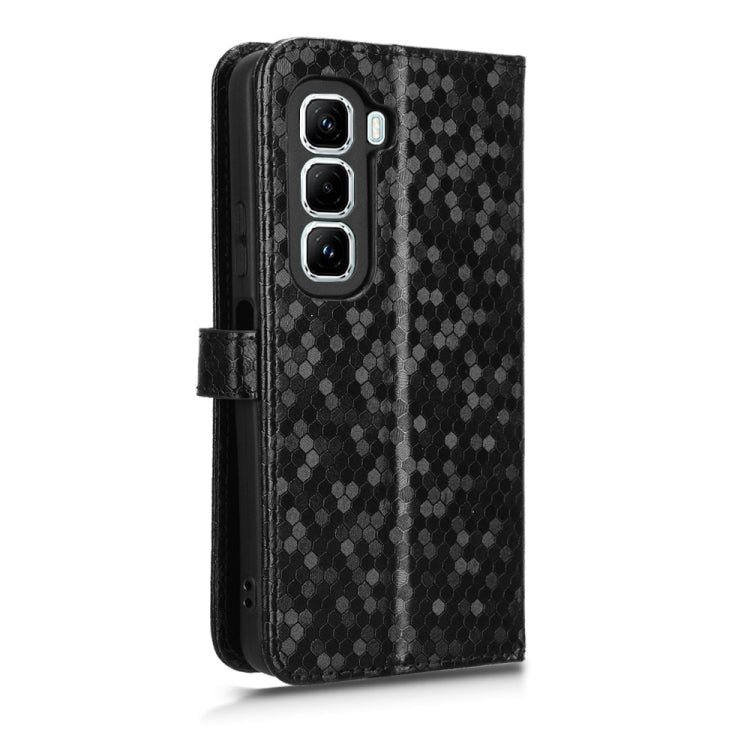 For Infinix Hot 50 Pro+ 4G Honeycomb Dot Texture Leather Phone Case