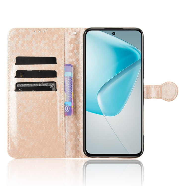 For Infinix Hot 50 Pro+ 4G Honeycomb Dot Texture Leather Phone Case