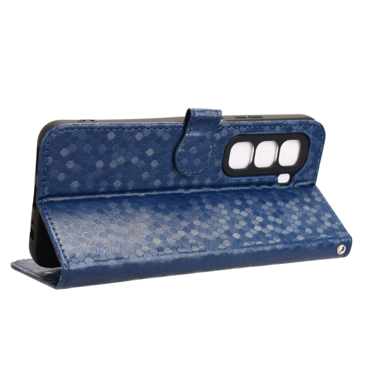 For Infinix Hot 50 Pro+ 4G Honeycomb Dot Texture Leather Phone Case