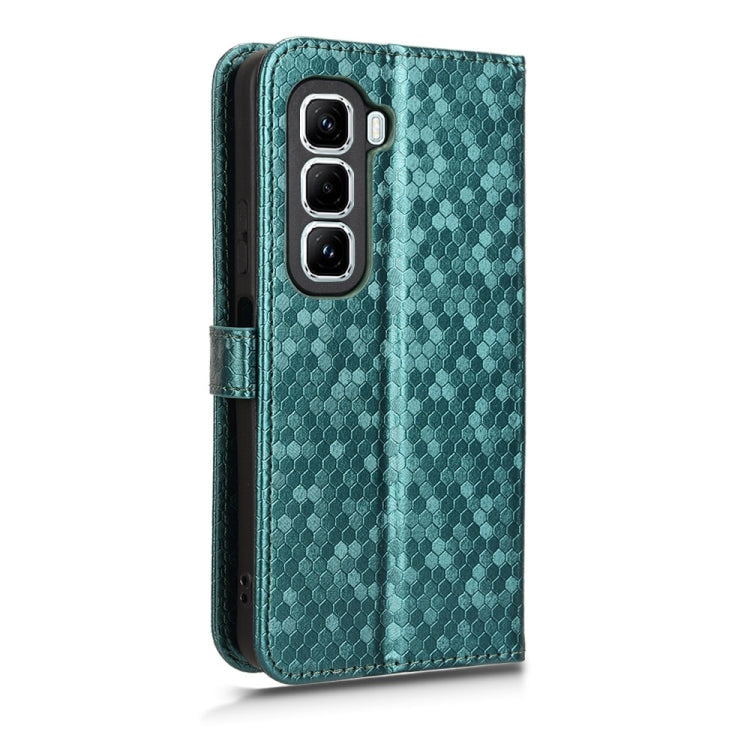 For Infinix Hot 50 Pro+ 4G Honeycomb Dot Texture Leather Phone Case