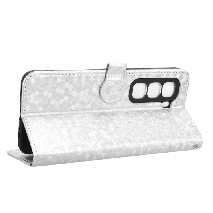 For Infinix Hot 50 Pro+ 4G Honeycomb Dot Texture Leather Phone Case