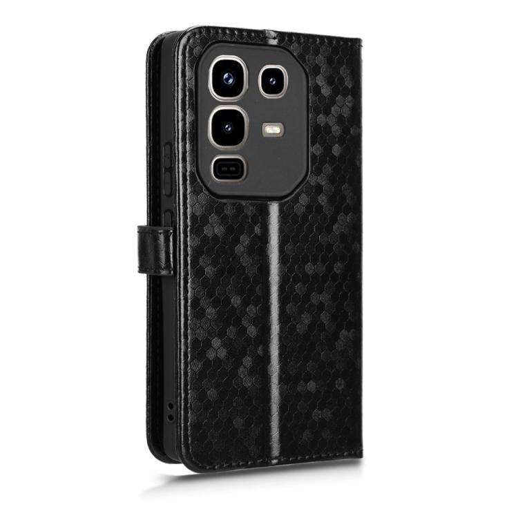 For Infinix Note 50 4G / Note 50 Pro 4G Honeycomb Dot Texture Leather Phone Case