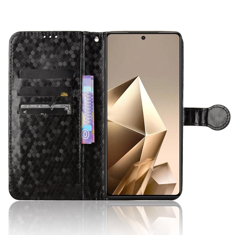 For Infinix Note 50 4G / Note 50 Pro 4G Honeycomb Dot Texture Leather Phone Case