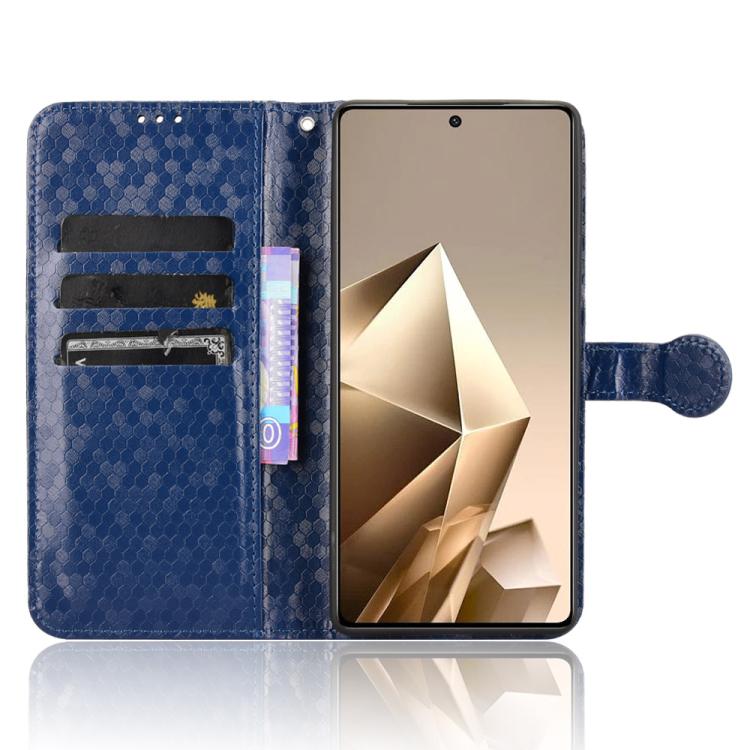 For Infinix Note 50 4G / Note 50 Pro 4G Honeycomb Dot Texture Leather Phone Case