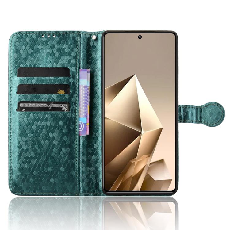 For Infinix Note 50 4G / Note 50 Pro 4G Honeycomb Dot Texture Leather Phone Case