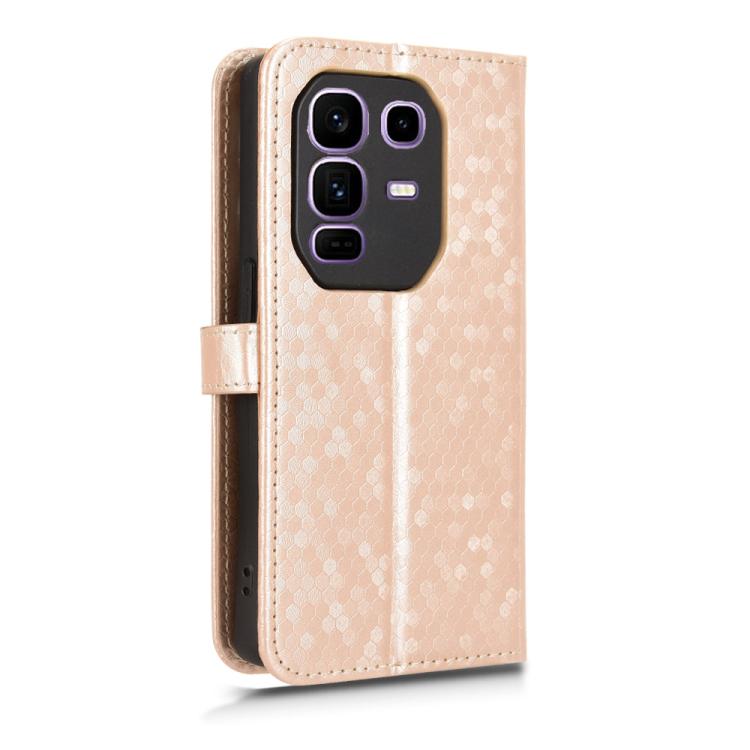 For Infinix Note 50 Pro+ Honeycomb Dot Texture Leather Phone Case