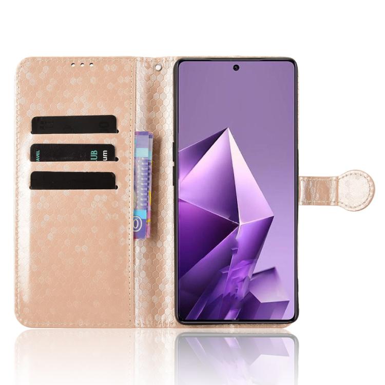 For Infinix Note 50 Pro+ Honeycomb Dot Texture Leather Phone Case