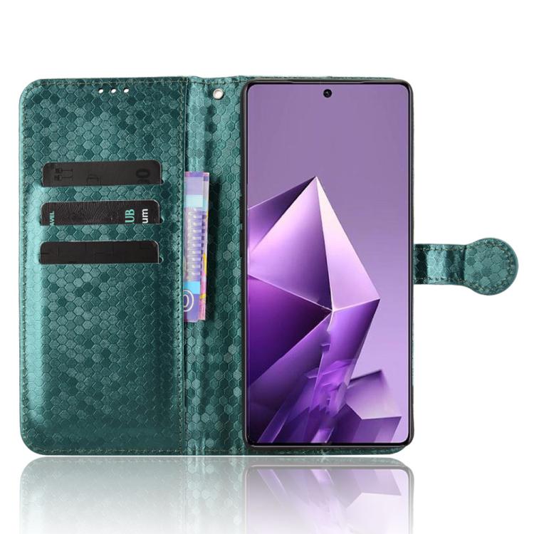 For Infinix Note 50 Pro+ Honeycomb Dot Texture Leather Phone Case