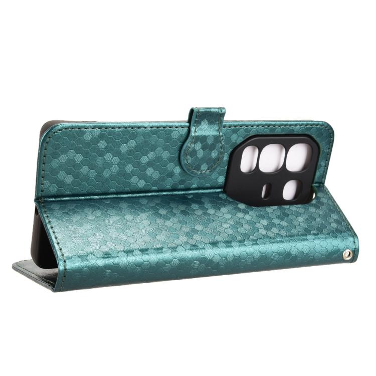 For Infinix Note 50 Pro+ Honeycomb Dot Texture Leather Phone Case