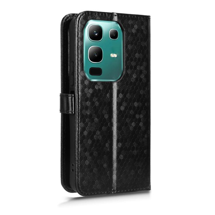 For Infinix Note 50x Honeycomb Dot Texture Leather Phone Case