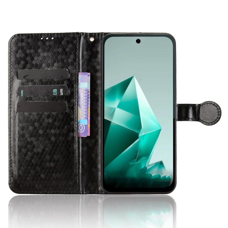 For Infinix Note 50x Honeycomb Dot Texture Leather Phone Case