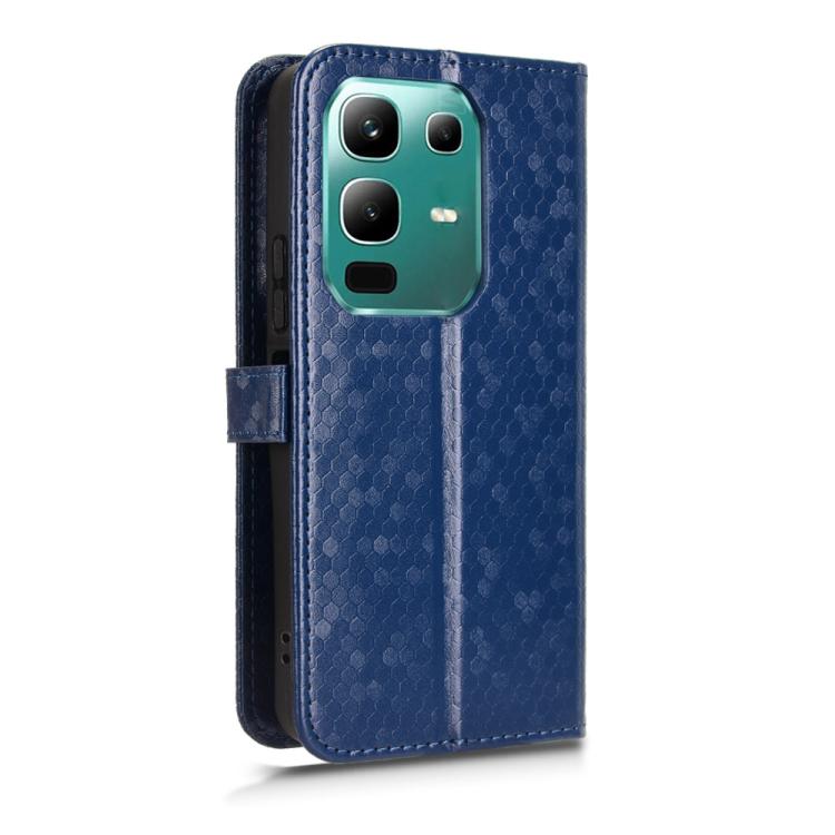 For Infinix Note 50x Honeycomb Dot Texture Leather Phone Case