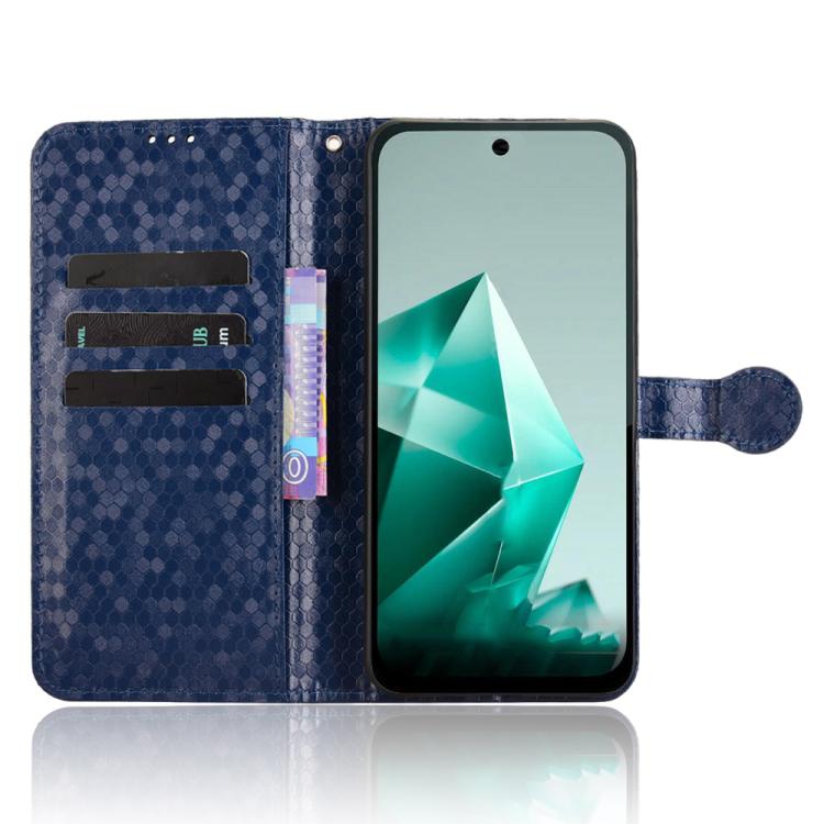 For Infinix Note 50x Honeycomb Dot Texture Leather Phone Case