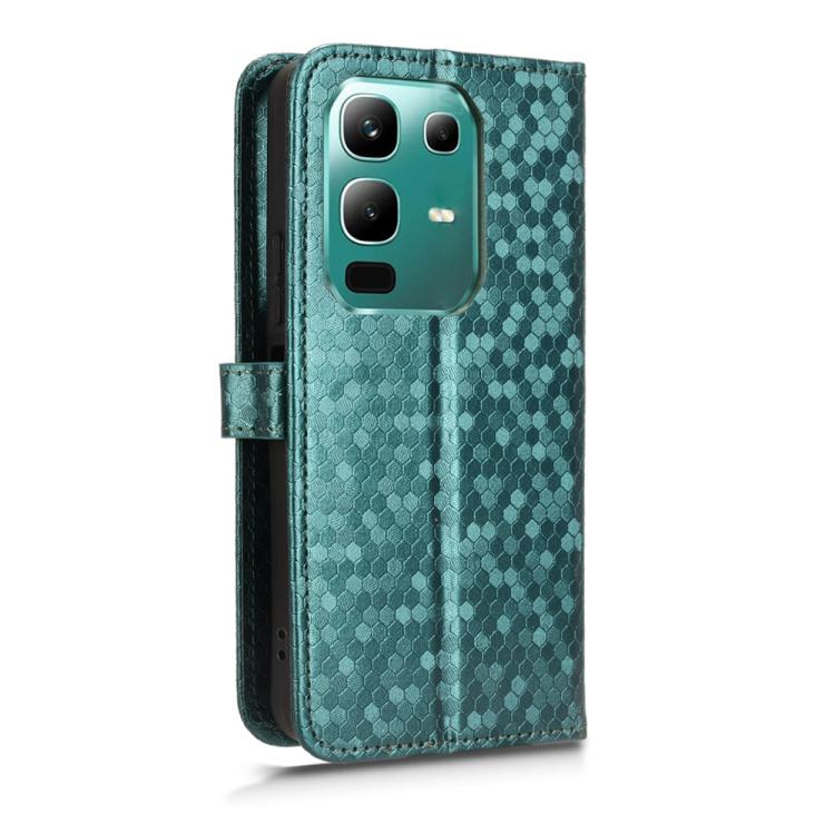For Infinix Note 50x Honeycomb Dot Texture Leather Phone Case