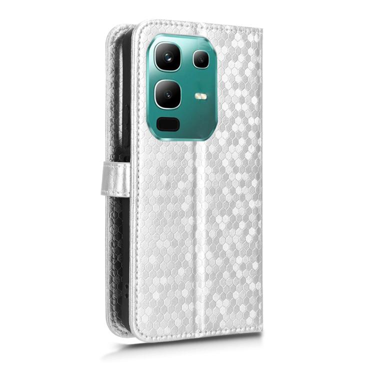 For Infinix Note 50x Honeycomb Dot Texture Leather Phone Case