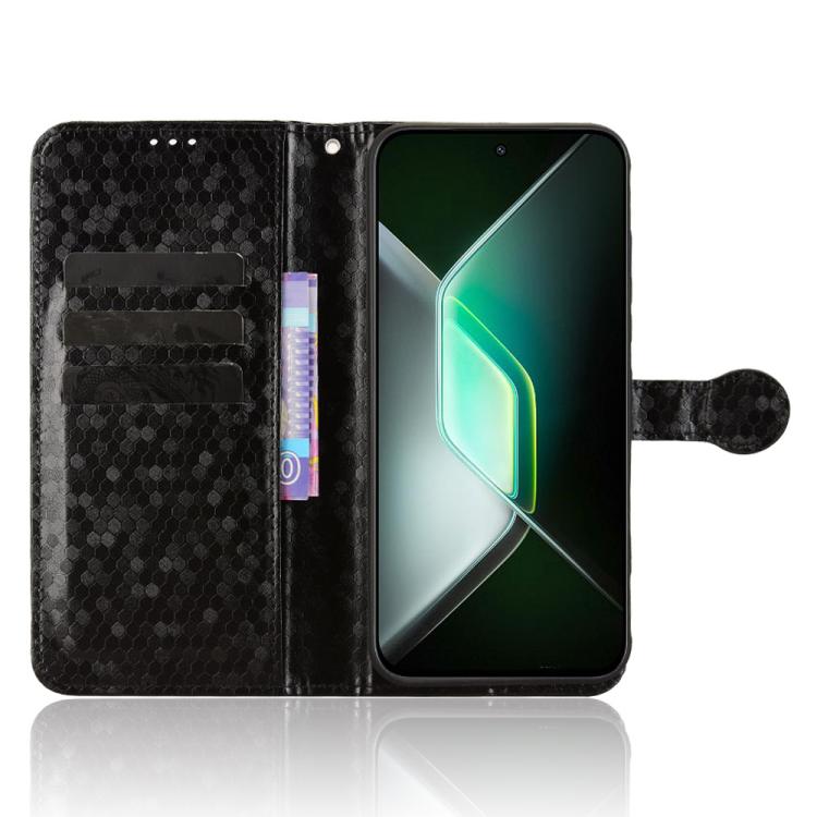 For Infinix GT 30 Pro Honeycomb Dot Texture Leather Phone Case