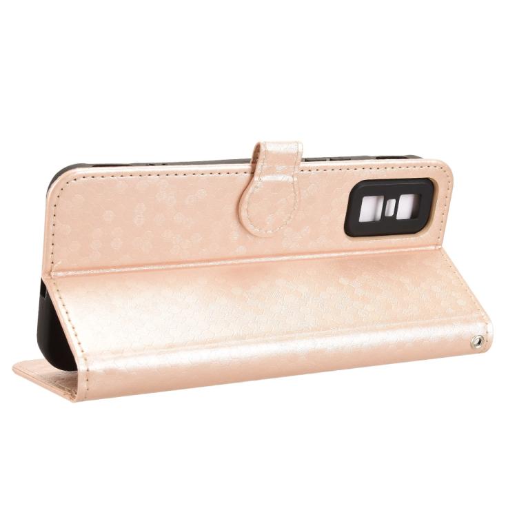 For Infinix GT 30 Pro Honeycomb Dot Texture Leather Phone Case