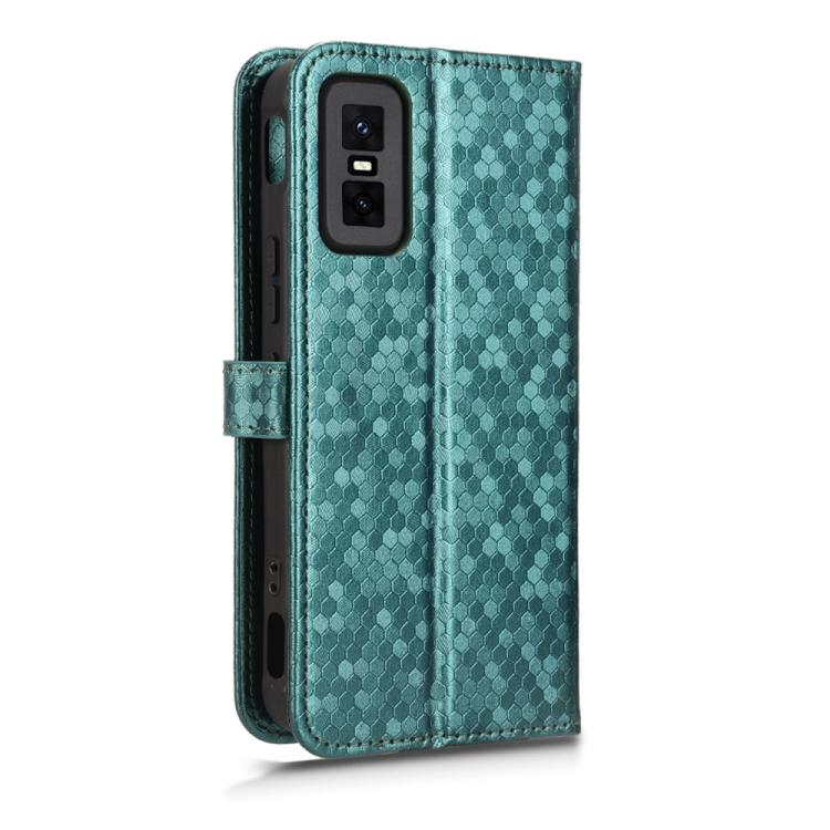 For Infinix GT 30 Pro Honeycomb Dot Texture Leather Phone Case