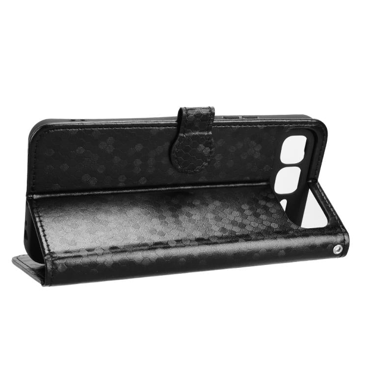 For Infinix Smart 10 Plus 4G Honeycomb Dot Texture Leather Phone Case