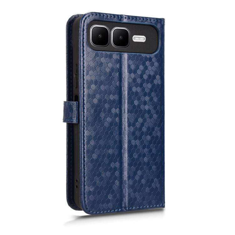 For Infinix Smart 10 Plus 4G Honeycomb Dot Texture Leather Phone Case