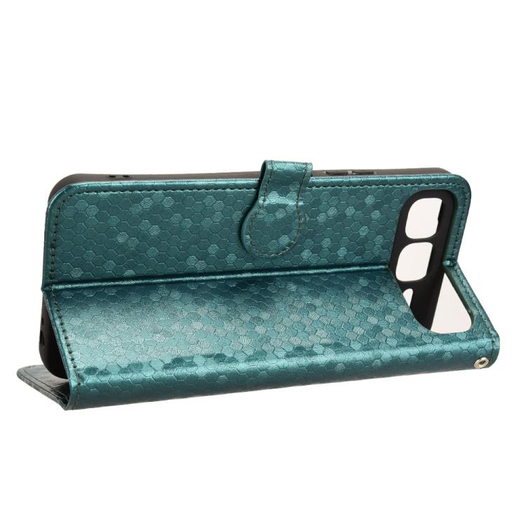 For Infinix Smart 10 Plus 4G Honeycomb Dot Texture Leather Phone Case
