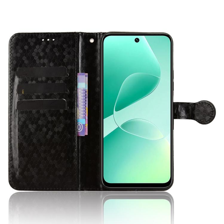 For Infinix Hot 60i 4G / Hot 60 5G Honeycomb Dot Texture Leather Phone Case