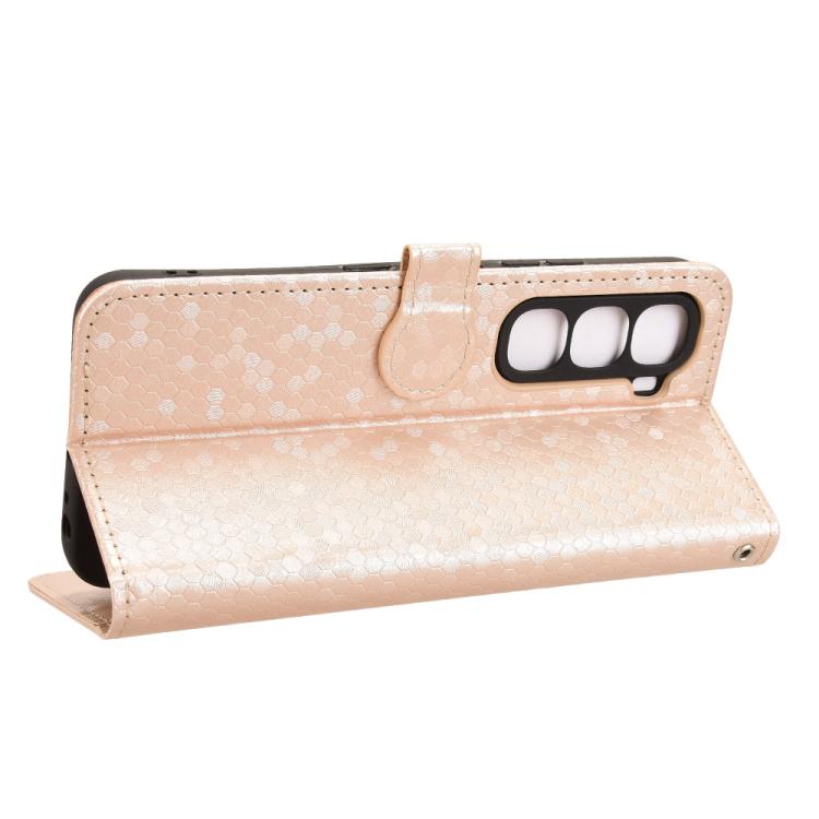 For Infinix Hot 60i 4G / Hot 60 5G Honeycomb Dot Texture Leather Phone Case