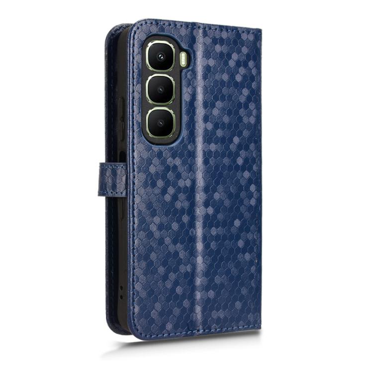 For Infinix Hot 60i 4G / Hot 60 5G Honeycomb Dot Texture Leather Phone Case