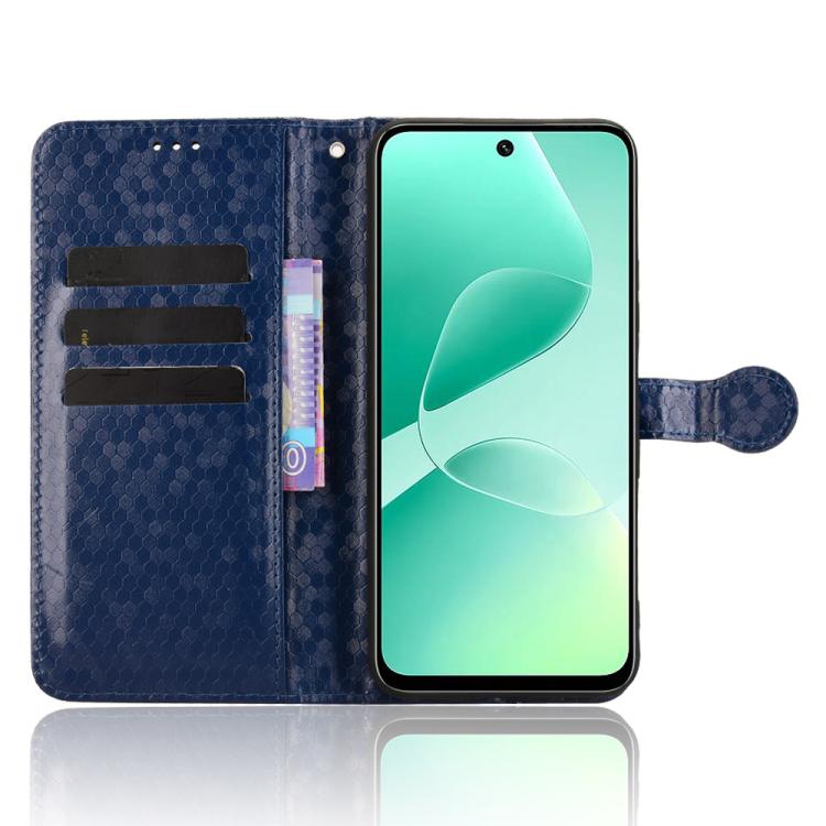 For Infinix Hot 60i 4G / Hot 60 5G Honeycomb Dot Texture Leather Phone Case