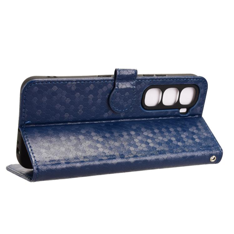 For Infinix Hot 60i 4G / Hot 60 5G Honeycomb Dot Texture Leather Phone Case