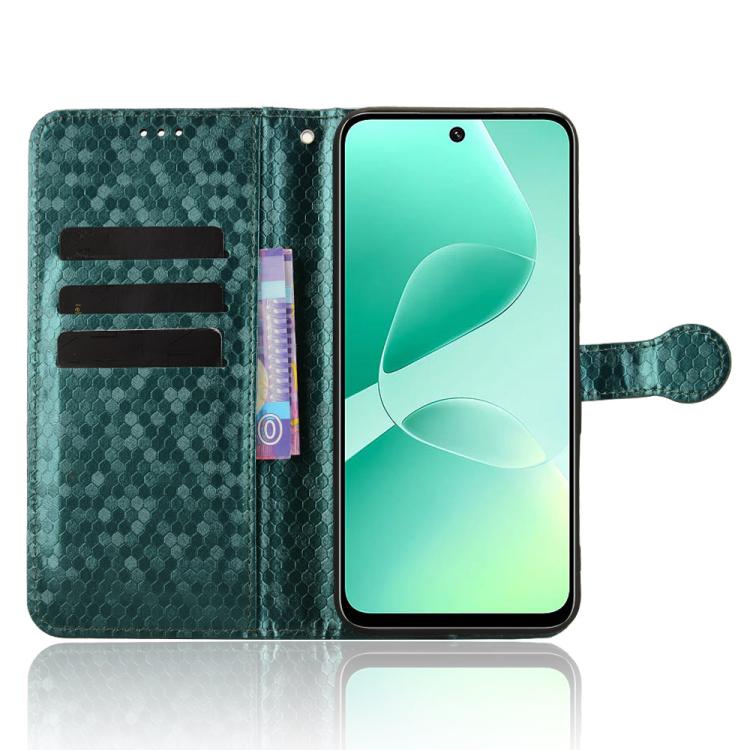 For Infinix Hot 60i 4G / Hot 60 5G Honeycomb Dot Texture Leather Phone Case