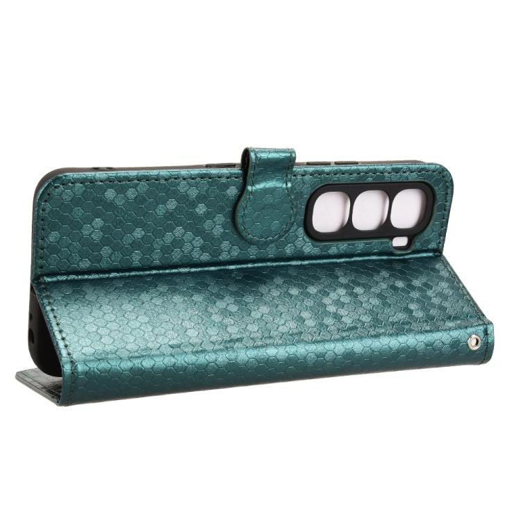 For Infinix Hot 60i 4G / Hot 60 5G Honeycomb Dot Texture Leather Phone Case