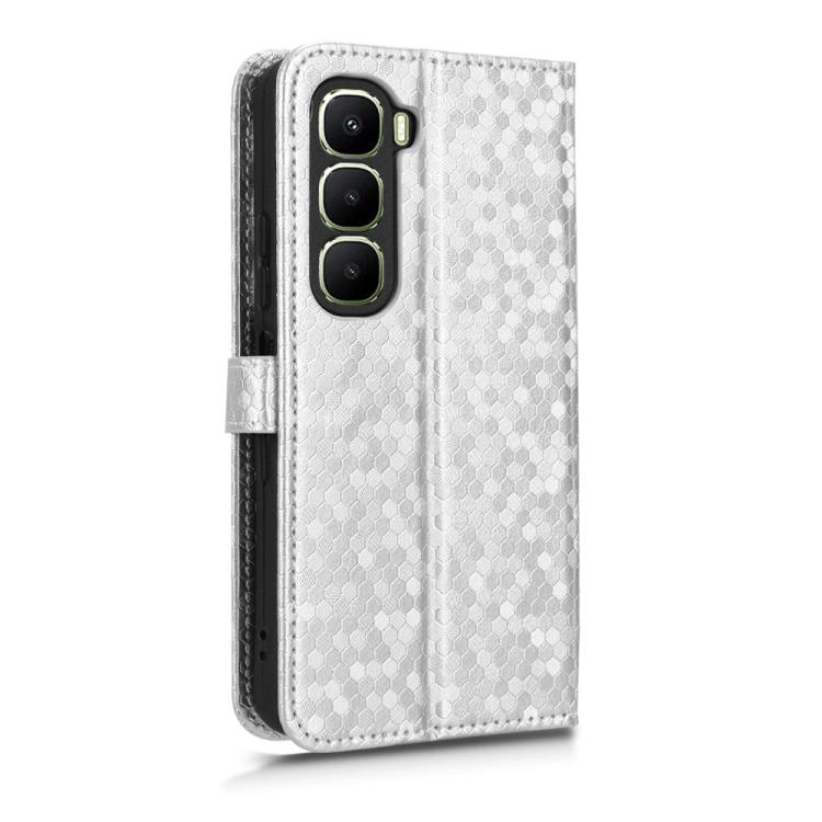 For Infinix Hot 60i 4G / Hot 60 5G Honeycomb Dot Texture Leather Phone Case