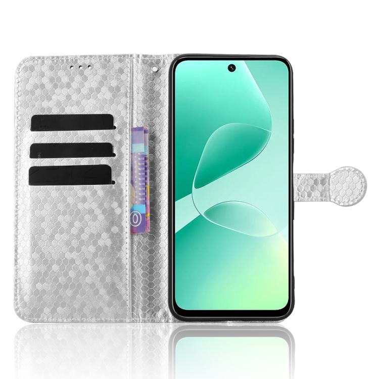 For Infinix Hot 60i 4G / Hot 60 5G Honeycomb Dot Texture Leather Phone Case