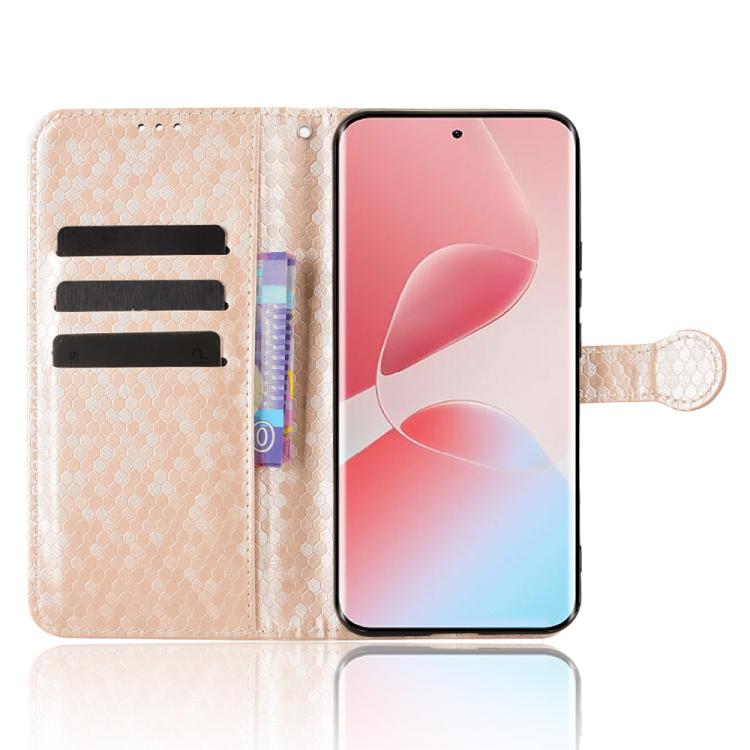 For Infinix Hot 60 Pro+ 4G Honeycomb Dot Texture Leather Phone Case