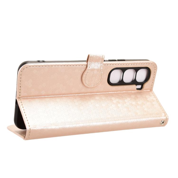 For Infinix Hot 60 Pro+ 4G Honeycomb Dot Texture Leather Phone Case